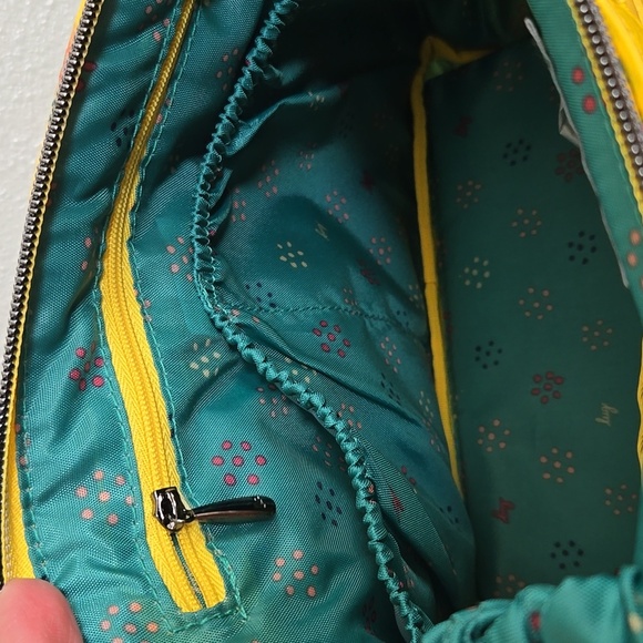 NWT Lug Flare 2 Crossbody Bag In Yellow Floral - Picture 4 of 8